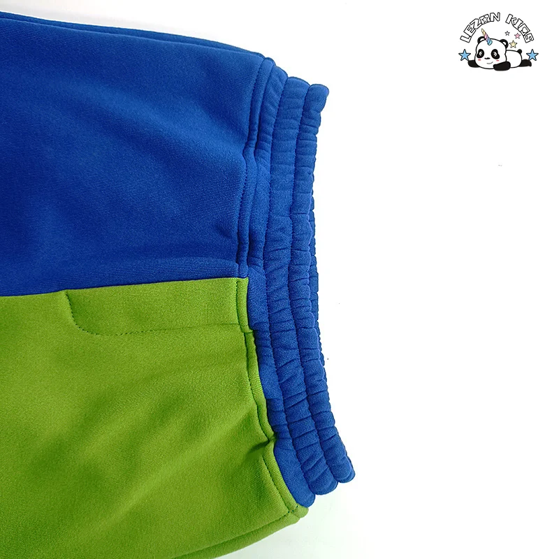 LEZONKIDS - HAPA Customize Children Tracksuit Colorful Hoodie Jogger Kids Clothing Set for Boys Girls